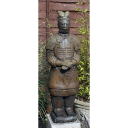 Umber Terracotta warrior